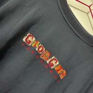 vintage navy blue sweat shirt